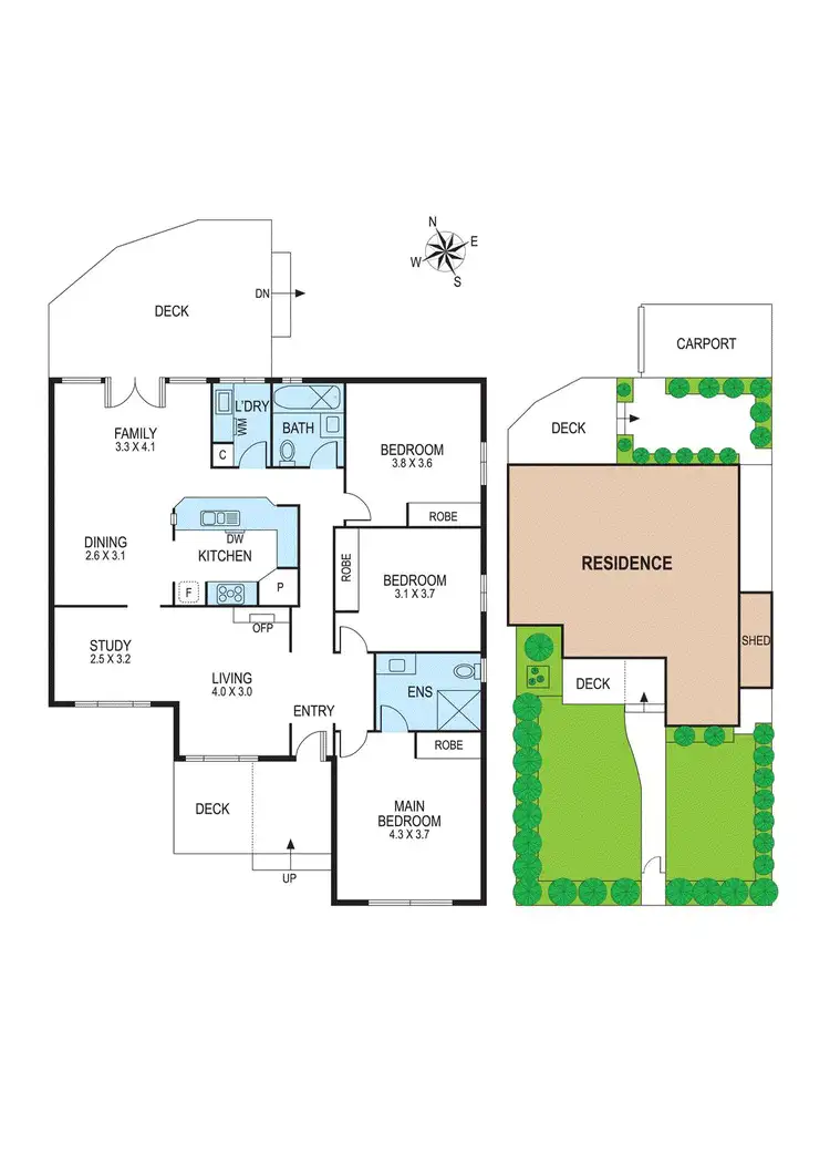 Floorplan of Homely unit listing, 1/21 Fairbank Road, Bentleigh VIC 3204
