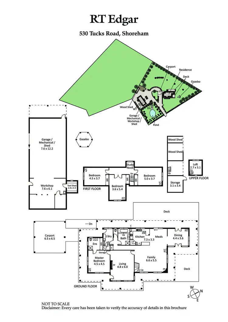 Floorplan of Homely rural property listing, 530 Tucks Road, Shoreham VIC 3916