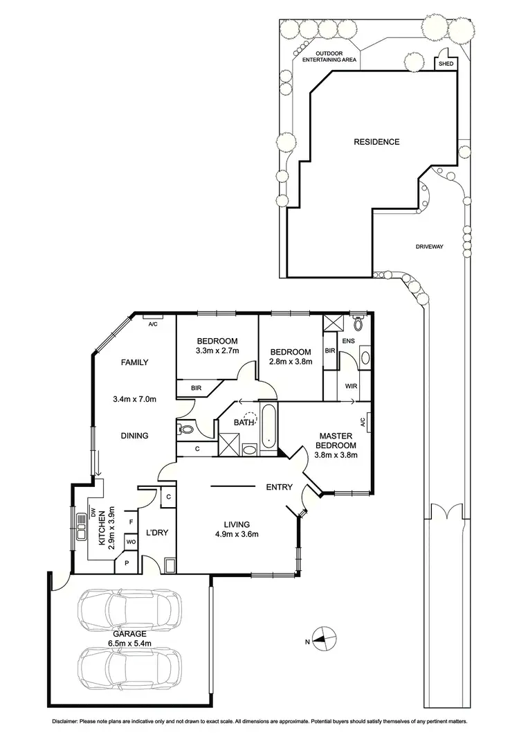 Floorplan of Homely villa listing, 2/30 Coates Street, Bentleigh VIC 3204