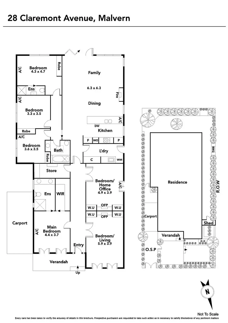 Floorplan of Homely house listing, 28 Claremont Avenue, Malvern VIC 3144