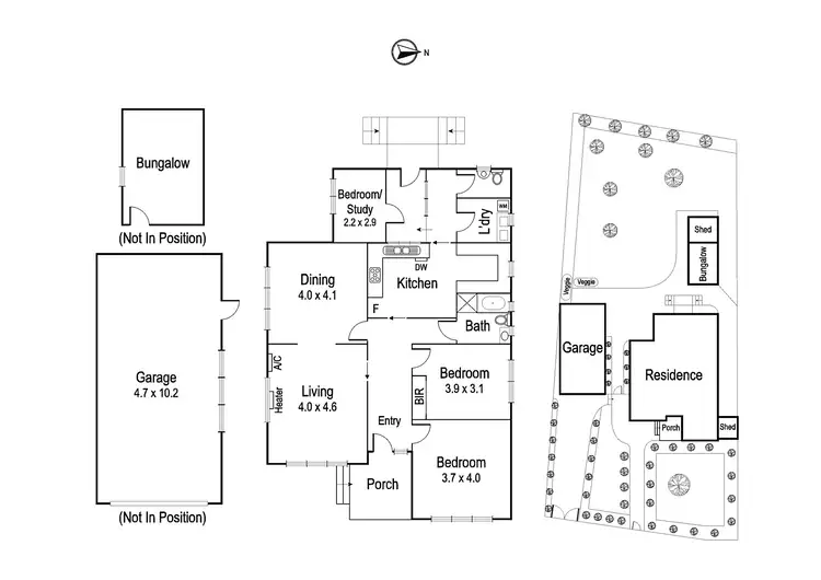 Floorplan of Homely house listing, 21-23 Munro Street, Macleod VIC 3085