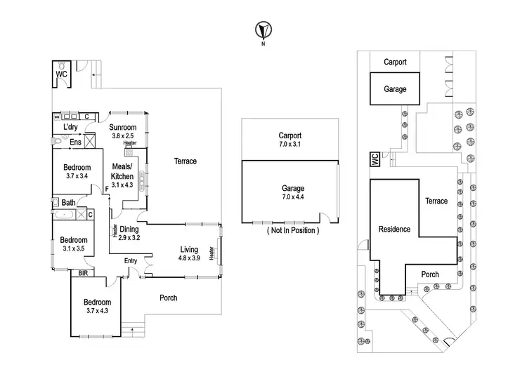 Floorplan of Homely house listing, 39 May Street, Macleod VIC 3085