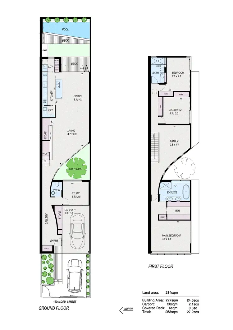 Floorplan of Homely house listing, 123A Lord Street, Richmond VIC 3121