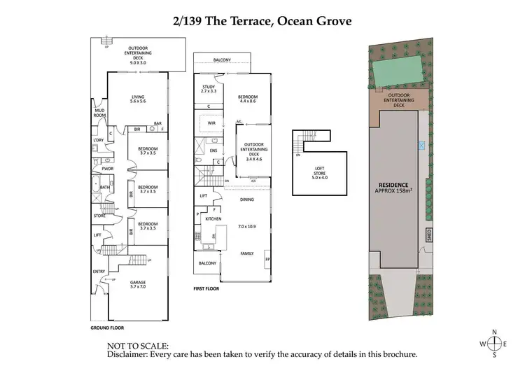 Floorplan of Homely house listing, 2/139 The Terrace, Ocean Grove VIC 3226