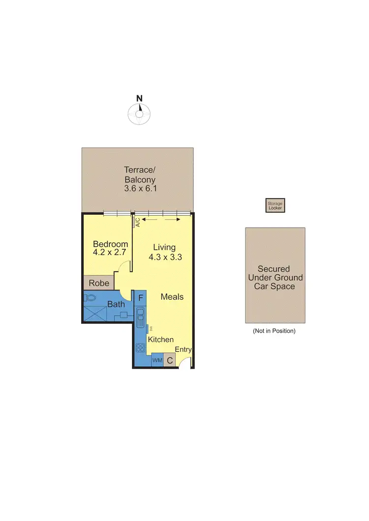 Floorplan of Homely apartment listing, 303/163 Burwood Road, Hawthorn VIC 3122