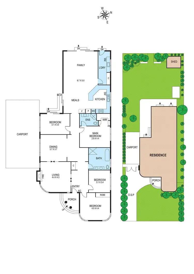 Floorplan of Homely house listing, 3 Rayern Court, Bentleigh East VIC 3165