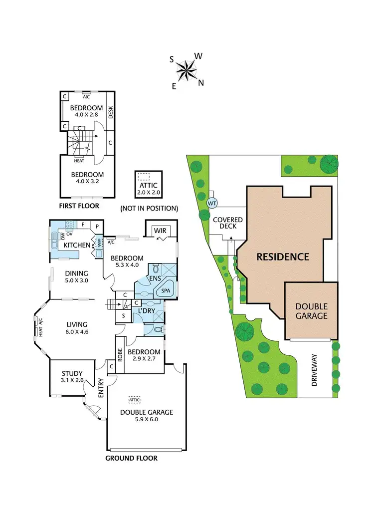 Floorplan of Homely house listing, 8A Quarry Road, Mitcham VIC 3132