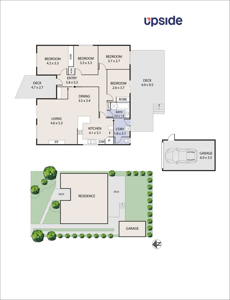 Floorplan of Homely house listing, 28 Gleeson Drive, Bundoora VIC 3083