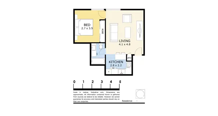 Floorplan of Homely apartment listing, 1007/318 Little Lonsdale Street, Melbourne VIC 3000