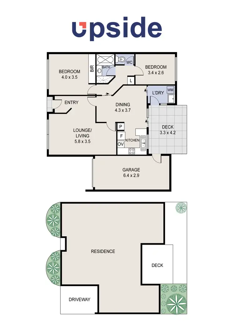 Floorplan of Homely unit listing, 5/38 Horbury Street, Phillip ACT 2606
