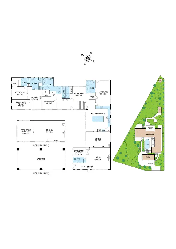 Floorplan of Homely house listing, 173 Scenic Crescent, Eltham North VIC 3095