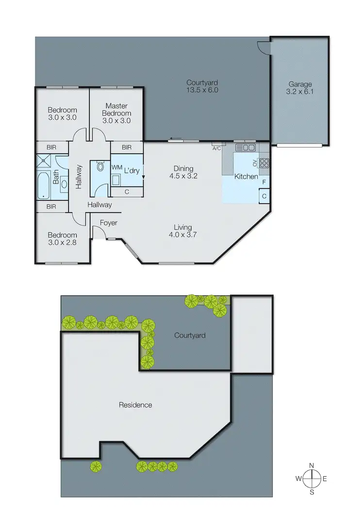 Floorplan of Homely unit listing, 2/479 Clayton Road, Clayton South VIC 3169