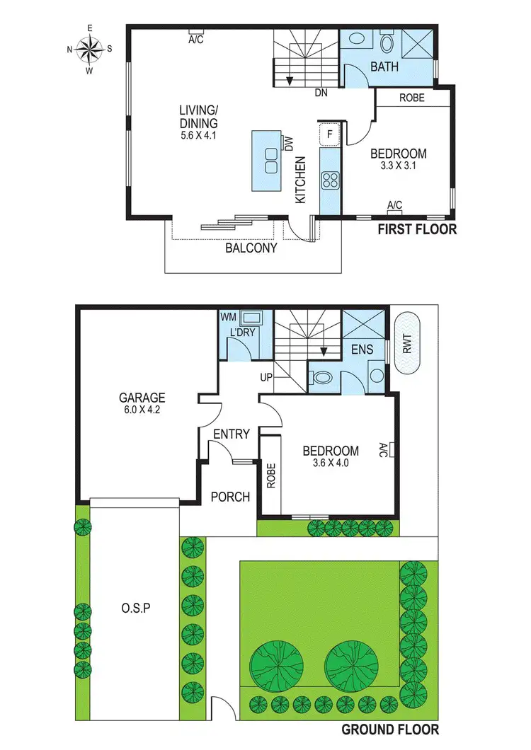 Floorplan of Homely house listing, 1/10 Francesco Street, Bentleigh East VIC 3165