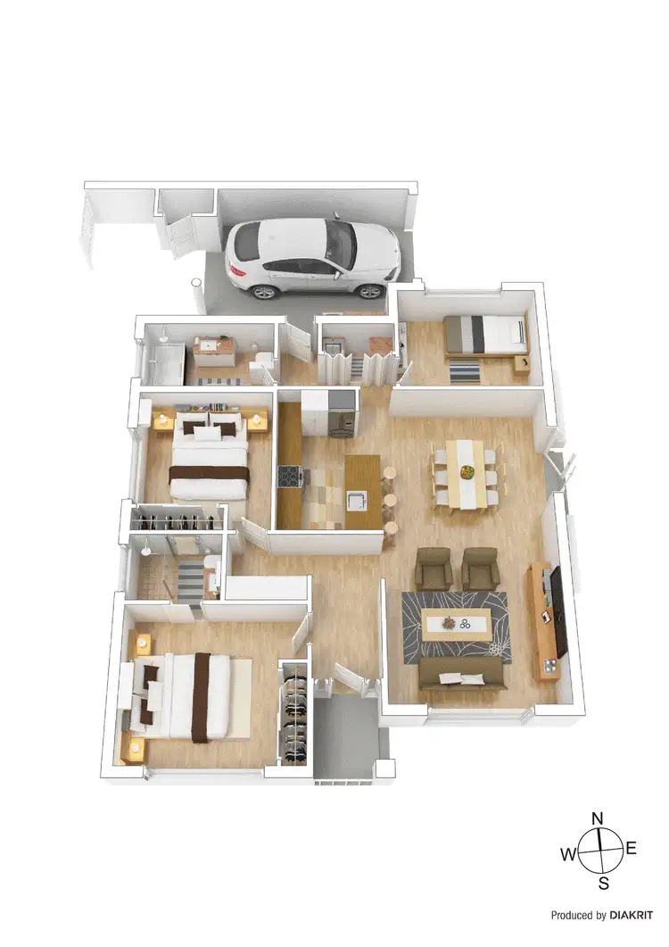 Floorplan of Homely house listing, 1/41 Devoy Street, Oakleigh South VIC 3167