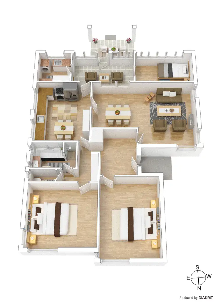 Floorplan of Homely house listing, 26 Edmonds Avenue, Ashwood VIC 3147