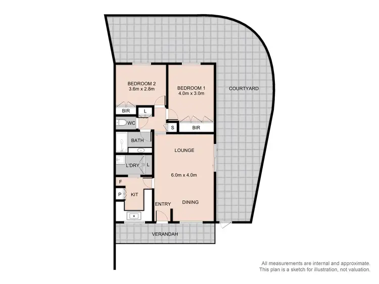 Floorplan of Homely villa listing, 91/55 Burkitt Street, Page ACT 2614