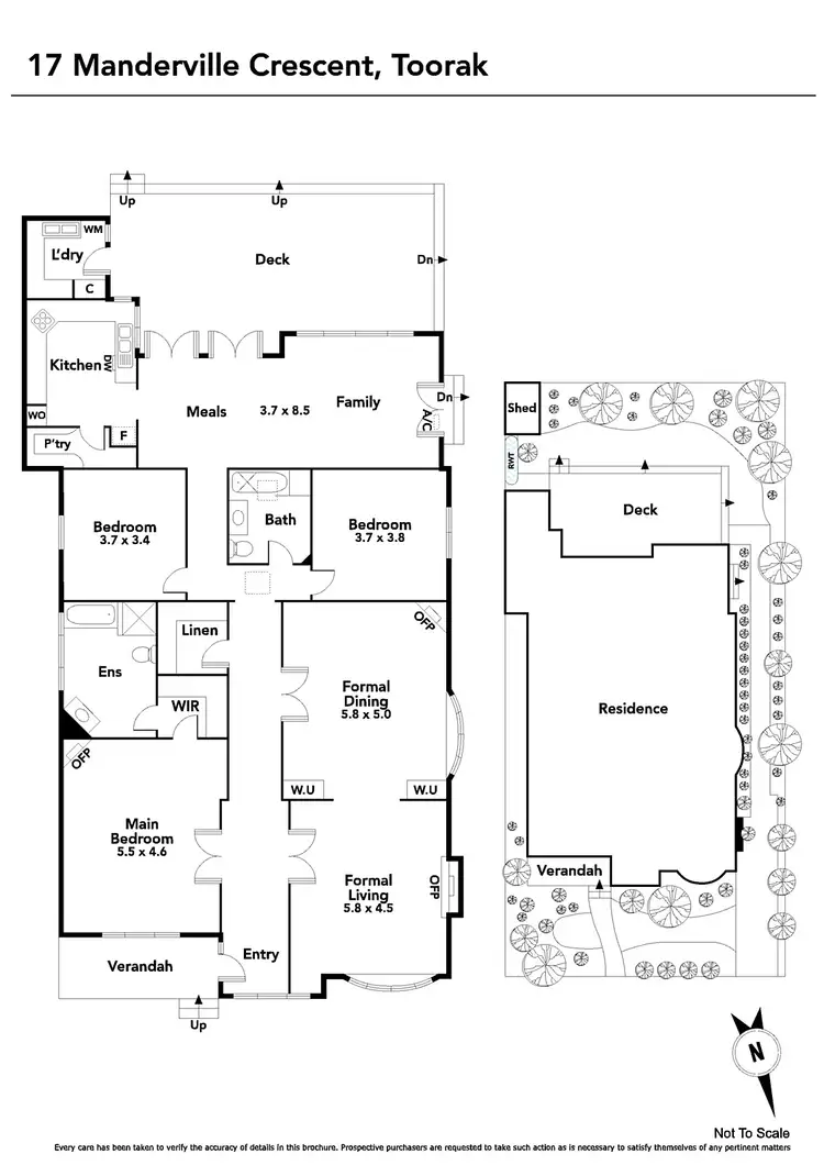 Floorplan of Homely house listing, 17 Mandeville Crescent, Toorak VIC 3142