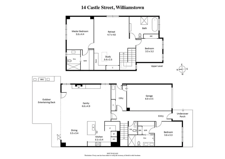 Floorplan of Homely house listing, 14 Castle Street, Williamstown VIC 3016