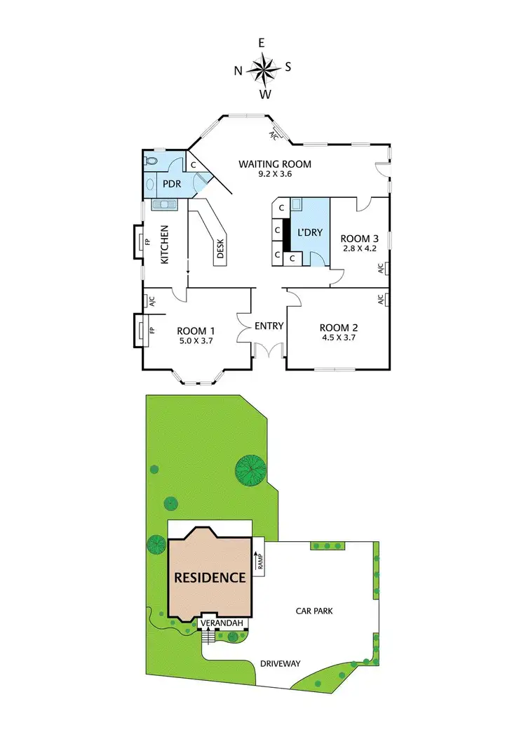 Floorplan of Homely house listing, 856 Main Road, Eltham VIC 3095