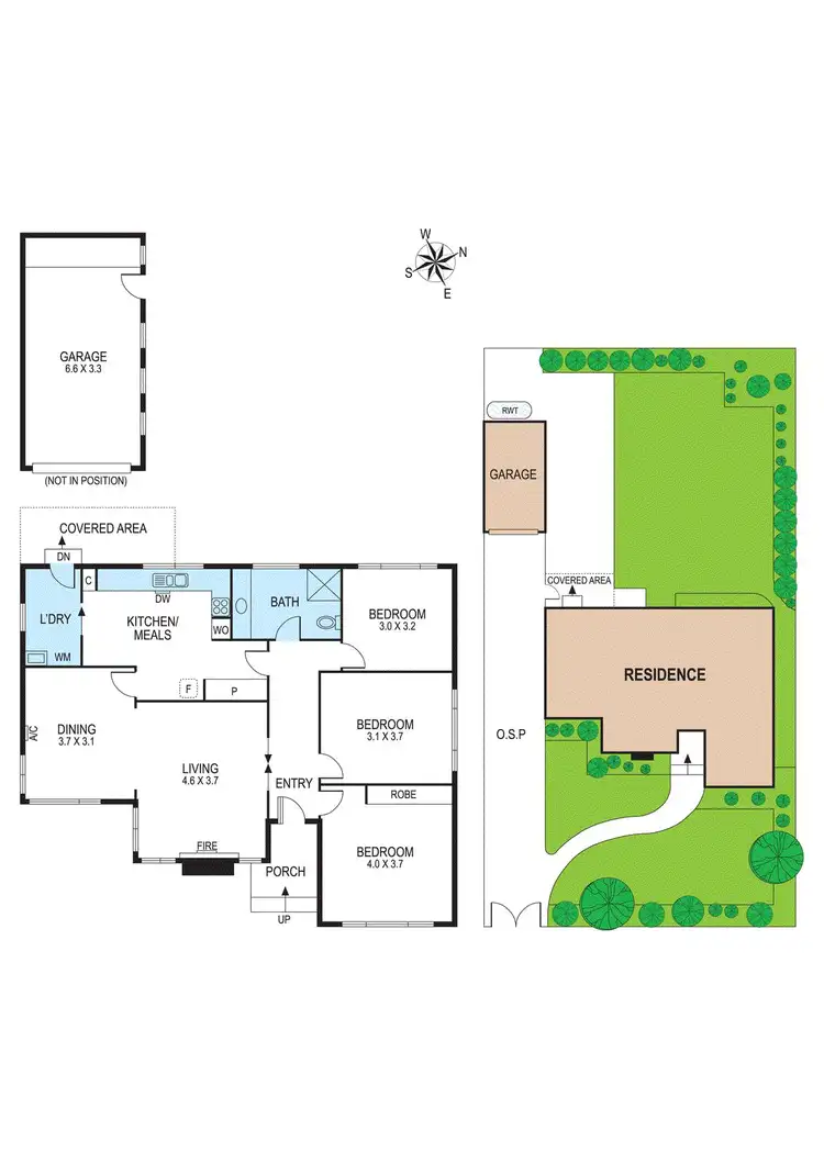 Floorplan of Homely house listing, 17 Melva Street, Bentleigh East VIC 3165