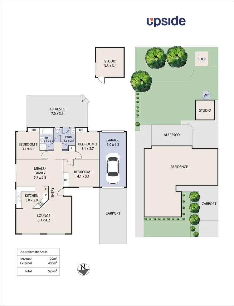 Floorplan of Homely house listing, 25 Ilani Street, Epping VIC 3076