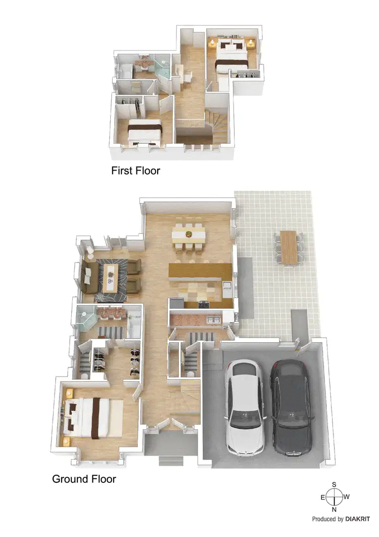 Floorplan of Homely townhouse listing, 4/8-10 Hayden Road, Clayton South VIC 3169