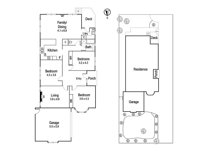 Floorplan of Homely unit listing, 1/21 Cedric Street, Ivanhoe East VIC 3079