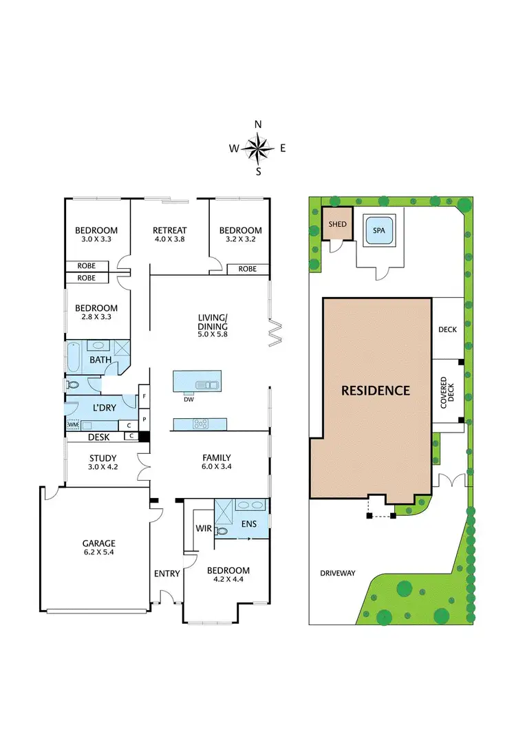 Floorplan of Homely house listing, 3 Elsa Court, Eltham VIC 3095