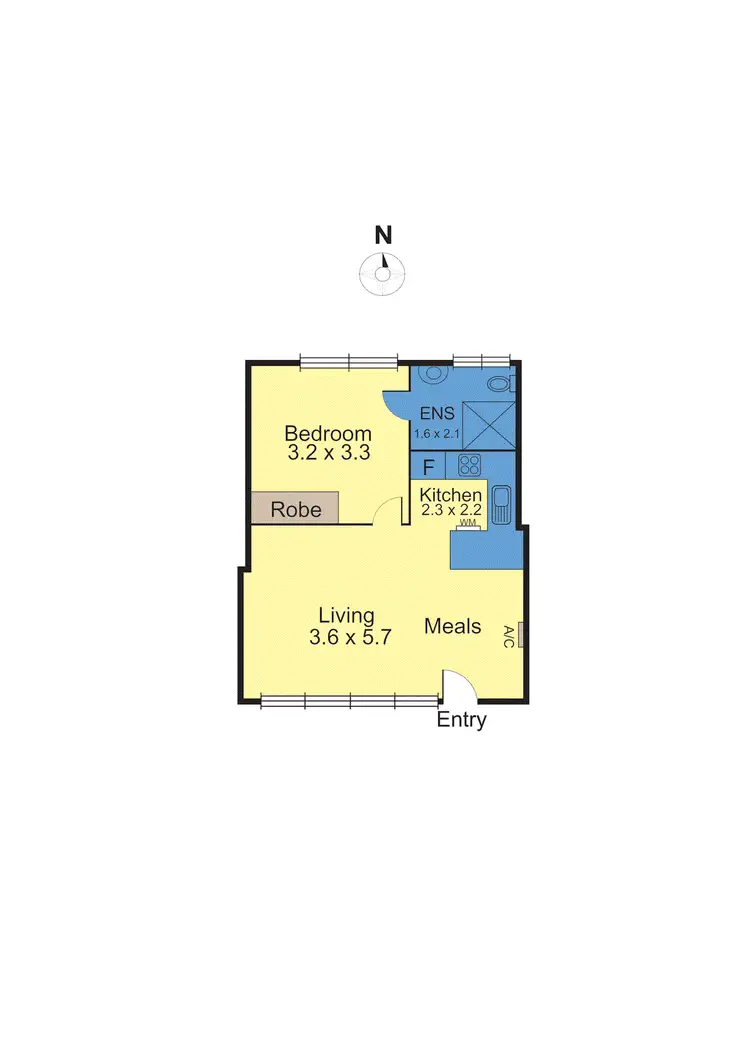 Floorplan of Homely apartment listing, 15/23 Hawthorn Grove, Hawthorn VIC 3122