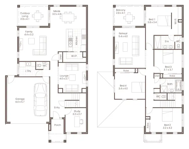 Floorplan of Homely house listing, LOT 533, 533 Elloura Drive, Nagambie VIC 3608
