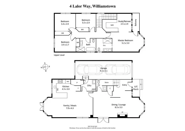 Floorplan of Homely house listing, 4 Lalor Way, Williamstown VIC 3016
