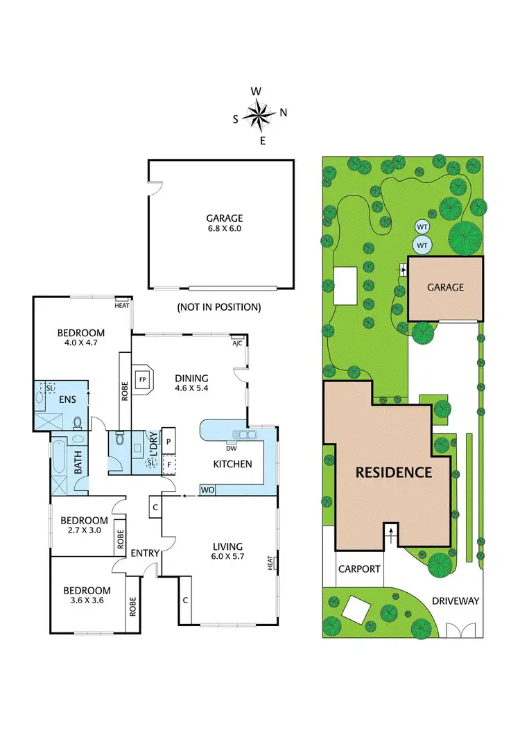 Floorplan of Homely house listing, 8 Ashlar Crescent, Blackburn VIC 3130