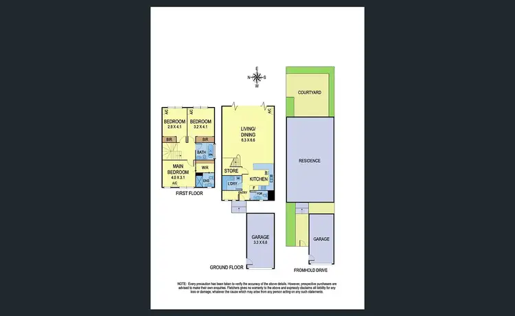Floorplan of Homely unit listing, 5/30 Fromhold Drive, Doncaster VIC 3108