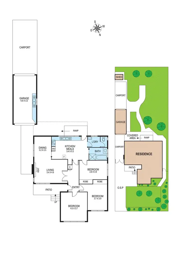 Floorplan of Homely house listing, 12 Northam Road, Bentleigh East VIC 3165