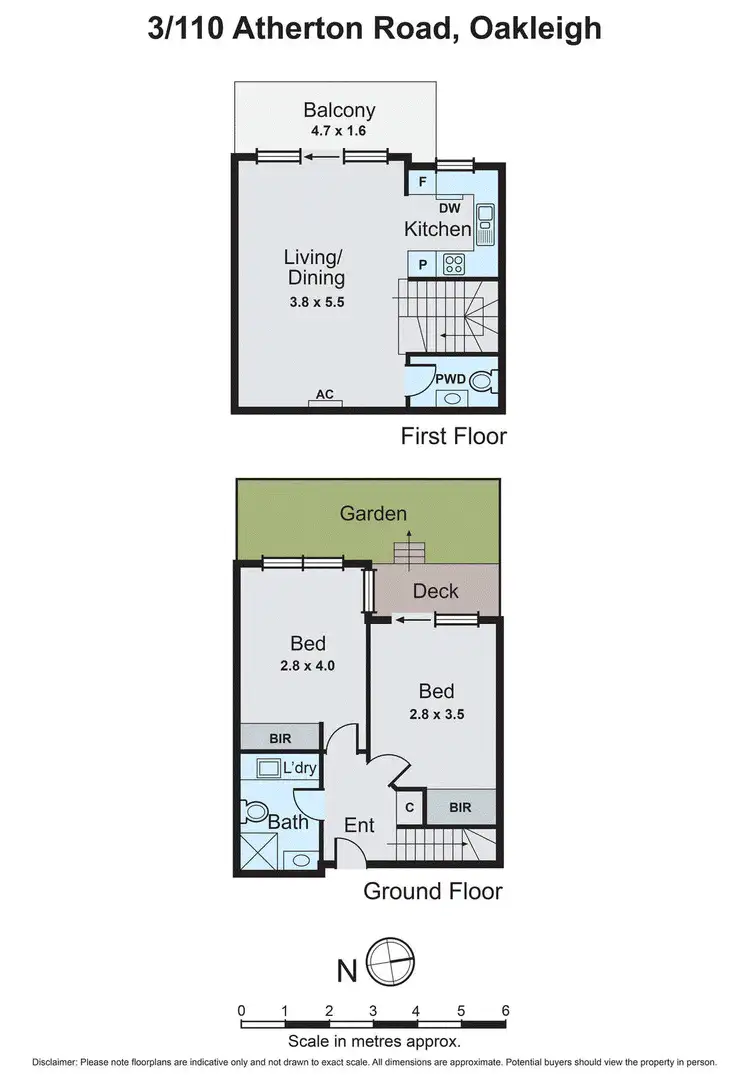 Floorplan of Homely apartment listing, 3/110 Atherton Road, Oakleigh VIC 3166
