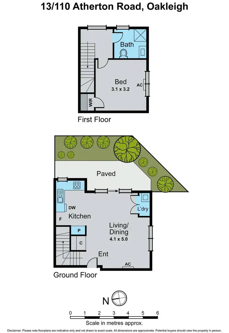 Floorplan of Homely apartment listing, 13/110 Atherton Road, Oakleigh VIC 3166