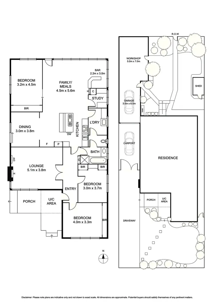 Floorplan of Homely house listing, 5 Caleb Street, Bentleigh East VIC 3165