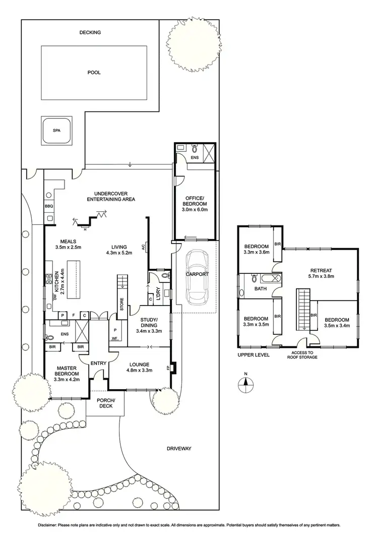 Floorplan of Homely house listing, 7 Surrey Street, Bentleigh East VIC 3165
