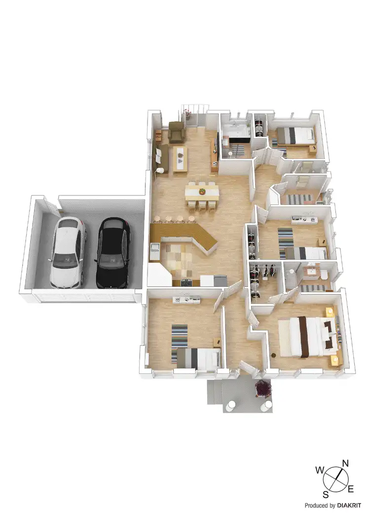 Floorplan of Homely house listing, 2/3 Glenora Street, Chadstone VIC 3148