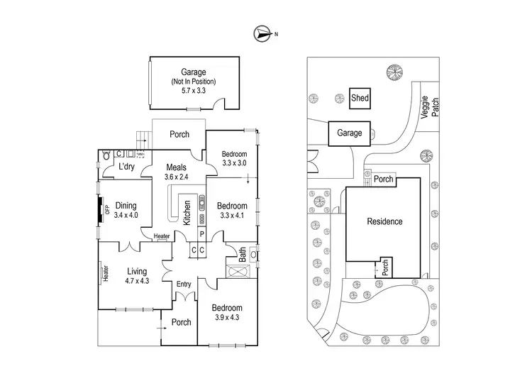 Floorplan of Homely house listing, 208 Waterdale Road, Ivanhoe VIC 3079