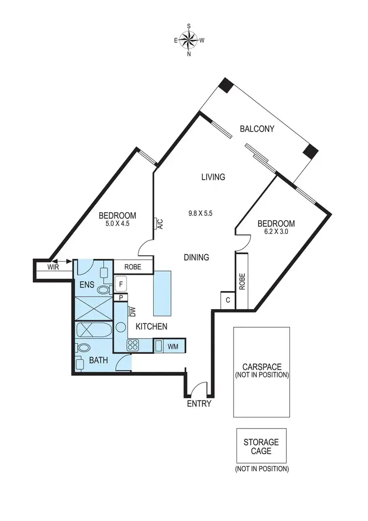 Floorplan of Homely apartment listing, 18/2-4 William Street, Murrumbeena VIC 3163