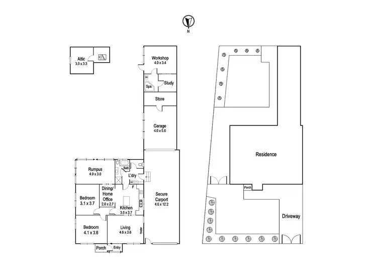 Floorplan of Homely house listing, 11 Wewak Parade, Heidelberg West VIC 3081