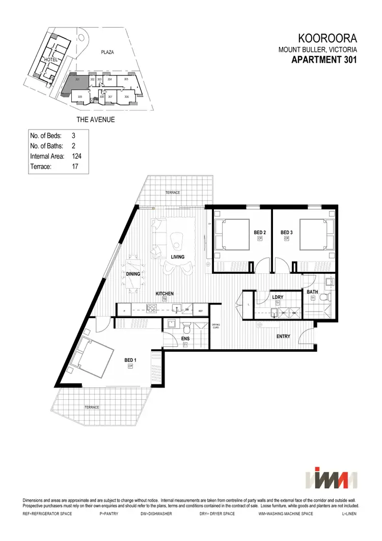 Floorplan of Homely apartment listing, 301/2-4 The Avenue, Mount Buller VIC 3723