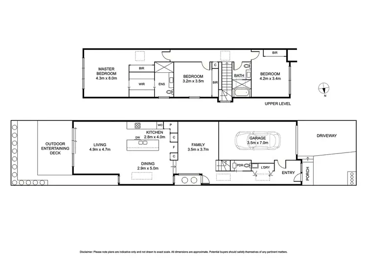 Floorplan of Homely townhouse listing, 20a Cedar Street, Caulfield South VIC 3162