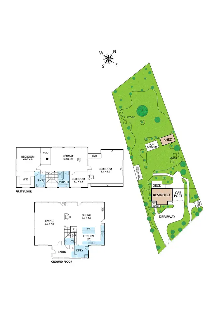 Floorplan of Homely house listing, 63 Park Road, Eltham VIC 3095