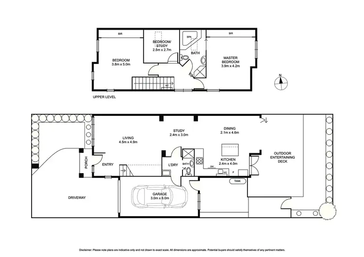 Floorplan of Homely townhouse listing, 20 Watt Street, Bentleigh East VIC 3165