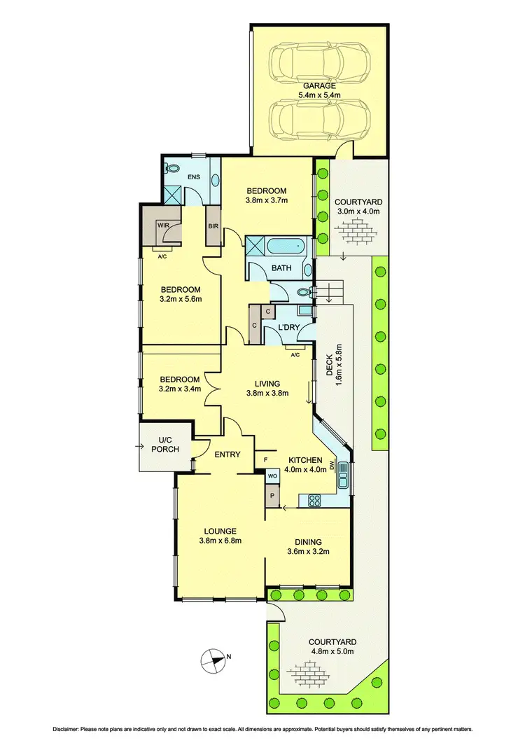 Floorplan of Homely unit listing, 1/16 Gardenia Street, Blackburn VIC 3130