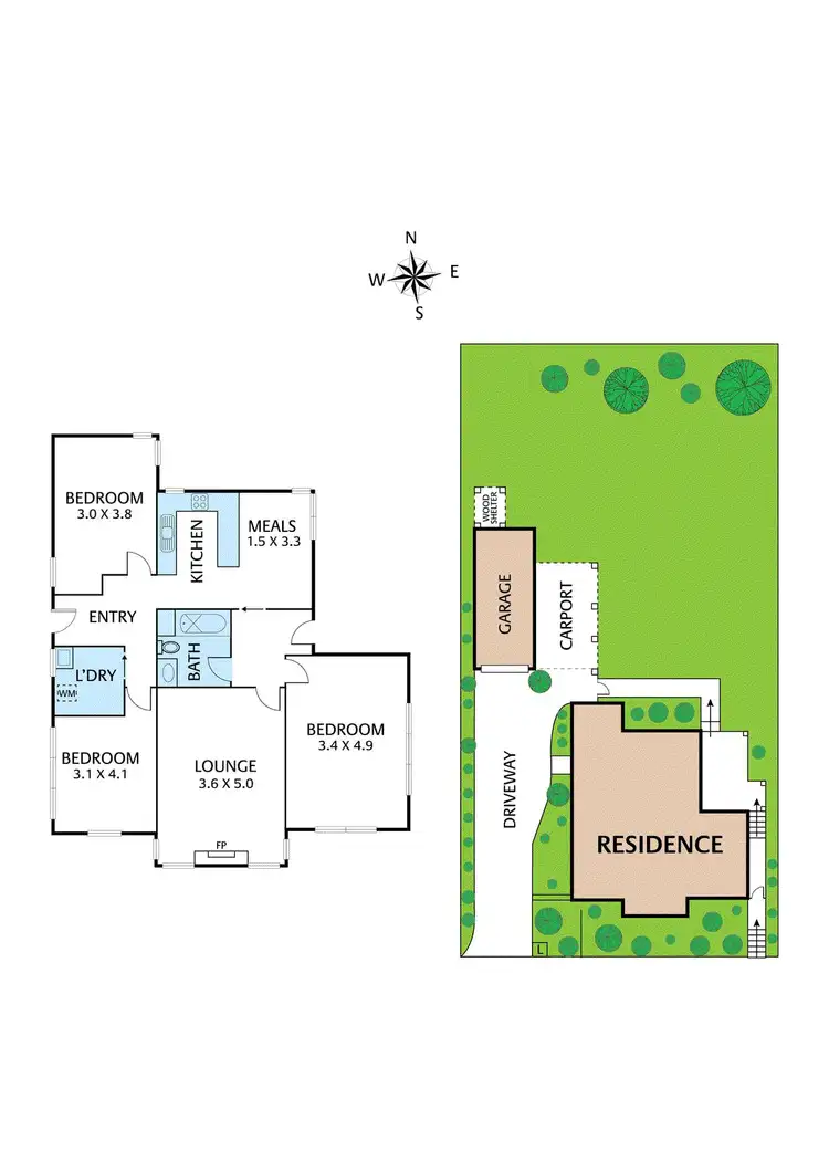 Floorplan of Homely house listing, 7 Bessazile Avenue, Forest Hill VIC 3131