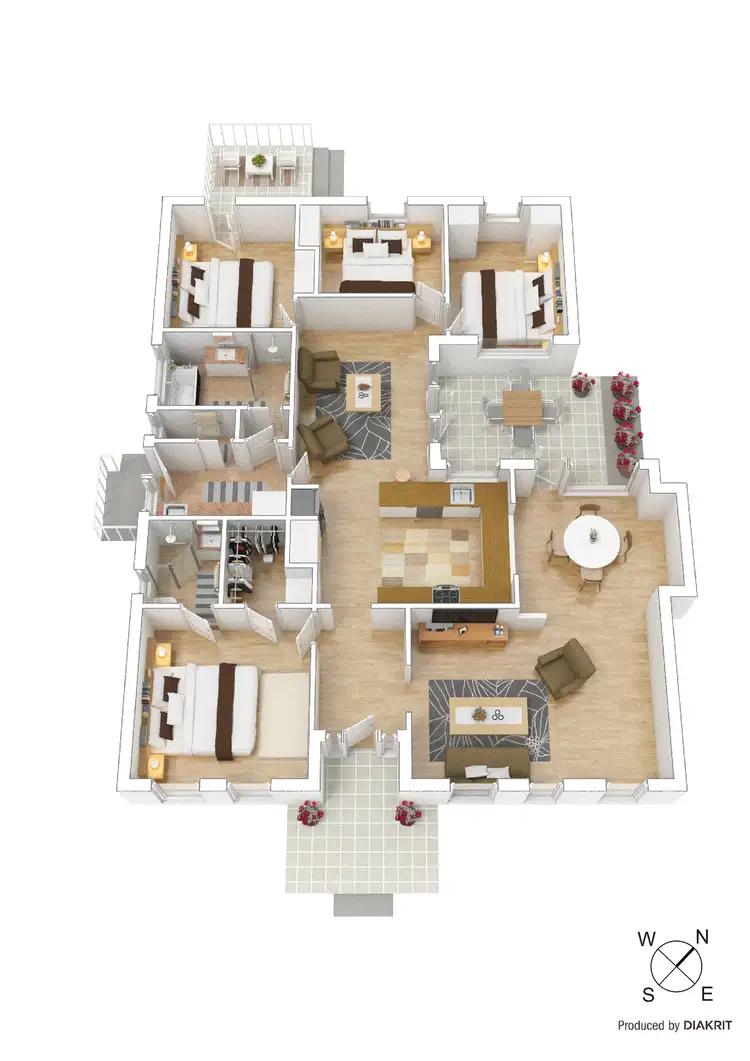 Floorplan of Homely house listing, 20 Alexander Crescent, Ferntree Gully VIC 3156