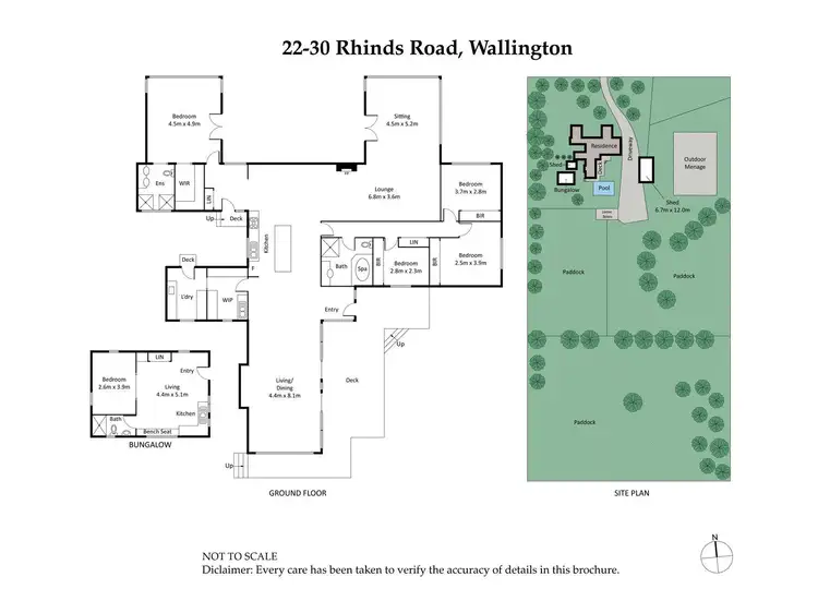 Floorplan of Homely rural property listing, 22-30 Rhinds Road, Wallington VIC 3222